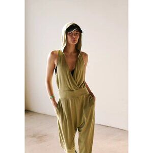 Free People Second Chance Hooded Onesie MEDIUM NWT